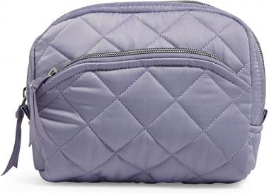 Vera Bradley Performance Twill Medium Cosmetic Makeup Organizer Bag