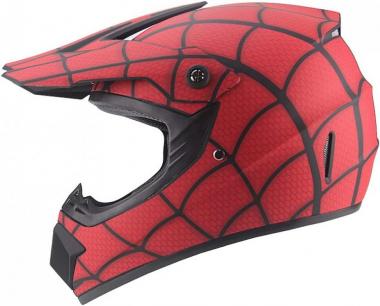 Motocross Helmet Fashion Youth Dirt Bike Helmet Unisex-Adult ATV Off-Road Mountain Bike Motorcycle Red Helmet DOT Approved