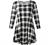 LARACE Women 3/4 Sleeve Tunic Top Loose Fit Flare T-Shirt