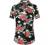 SSLR Womens Hawaiian Shirt Floral Blouses Short Sleeve Button Down Shirts for Women