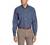 Eddie Bauer Men's Wrinkle-Free Relaxed Fit Pinpoint Oxford Shirt - Blues