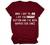 SNKSDGM T-Shirts for Women Summer Crewneck Graphic Tee Tops Blouse Funny Letter Printed Loose Short Sleeve T-Shirts Tunic
