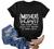 SNKSDGM T-Shirts for Women Summer Crewneck Graphic Tee Tops Blouse Funny Letter Printed Loose Short Sleeve T-Shirts Tunic