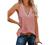 Sunborui Women's Sleeveless V Neck Tank Tops Summer Casual Basic Solid Color Camis Tee Shirts