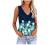Women's Summer Sleeveless Crew Neck Tank Tops Vintage Floral Graphic Tee Tshirts Casual Basic T Shirts Blouse