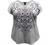 LEEBE Women and Plus Size Dolman Short Sleeve Print Top (Small-5X)
