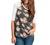 CEASIKERY Women's Blouse Short Sleeve Floral Print T-Shirt Comfy Casual Tops for Women 010