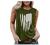 Women's Patriotic Shirt USA Flag Letters Print Sleeveless Tank Top Summer Casual Crewneck 4th of July Graphic Tee Tops