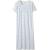 Keyocean Women Nightgowns for Summer, Soft 100% Cotton Lightweight Short Sleeve Night-dresses for Ladies