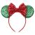 YanJie Mouse Ears Bow Headbands, Glitter Party Princess Decoration Cosplay Costume for Girls & Women