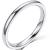 1.5mm Stainless Steel Classical Plain Stackable Wedding Band Ring