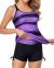 Yonique Womens Tankini Swimsuits Athletic Two Piece Tummy Control Bathing Suits with Shorts Modest Tank Tops