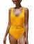 PRETTYGARDEN Women One Piece Swimsuit U Neck Tummy Control Swimwear Slimming Strap Backless Bathing Suit