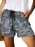 Womens Comfy Drawstring Casual Elastic Waist Pocketed Loose Fit Shorts (S-3XL)