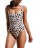PRETTYGARDEN Women One Piece Swimsuit U Neck Tummy Control Swimwear Slimming Strap Backless Bathing Suit
