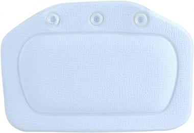 Bathtub Pillow, PVC Soft Foam Sponge Padded Spa Headrest Bath Head Pillow Neck Back Cushion for Bathroom Hotel(Blue)