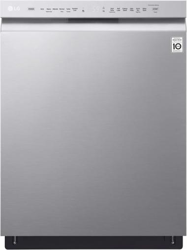 LG LDF5545BD 24" Front Control Dishwasher with QuadWash ? Black Stainless