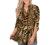 Othyroce Womens Floral Printed Tunic Tops 3/4 Roll Sleeve V Neck Blouses Long Sleeve Shirts for Women