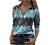 Smooto Tunic Blouse Women's Casual Short Sleeve Sexy V-Neck T-Shirt Zipper Off Shoulder Loose Tops