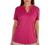 Reel Legends Womens Freeline Solid Mandarin Short Sleeve Top