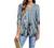 Gaharu Women's Tops 3/4 Sleeve Casual V Neck Tunic Blouse Shirt