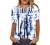 SNKSDGM Womens Button Down Henley Shirts Printing Casual Trendy Tee Shirt Short Sleeve Blouse Dressy Loose Summer Tunic Tops