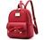 Girls Bowknot Cute Leather Backpack Mini Backpack Purse for Women