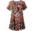 MONNURO Womens Plus Size Short Sleeve V Neck Button Basic Tunic Tops Summer Swing Shirts Blouses for Leggings