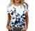 Womens Summer Tops Short Sleeve Fashion Casual Trendy Printed Tshirts Crew Neck Tee Shirt Cute T Shirts Ladies Blouses