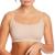 Pure Comfort Bralette with Smoothing Fit, Wireless Bra, No-Roll Lightweight T-Shirt Bra for Everyday Wear