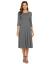 Hotouch Women's 3/4 Sleeve A-line and Flare Midi Long Dress
