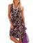 Jouica Women's Casual Summer Tank Sleeveless Knee Length Pleated Sun Dresses with Pockets