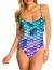 uideazone Women Sexy High Cut One Piece Swimsuit Funny Bathing Suit Monokini Swimwear