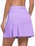 CHICHO Tennis Skort Skirt for Womens Athletic Golf Pleated Skort with 3 Pockets Girls 15" High Waist Skorts for Workout