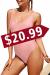 PRETTYGARDEN Women One Piece Swimsuit U Neck Tummy Control Swimwear Slimming Strap Backless Bathing Suit