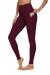 Jouica High Waist Yoga Pants with Pockets, Tummy Control, Workout Pants for Women 4 Way Stretch Yoga Leggings with Pockets