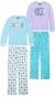 Eddie Bauer Youth Girl's 4 Piece PJ Sleep Set