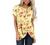 SAMPEEL Womens Tops Casual Summer T Shirts Twist Knot Tunic Tops