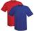Hanes Men's Short Sleeve Cool Dri T-Shirt UPF 50+ (Pack of 2)