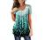 BeadChica Women's Tunic Tops For Leggings Short Sleeve Shirts Botton Up Casual Ruched Blouses Clothes