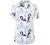 SSLR Womens Hawaiian Shirt Floral Blouses Short Sleeve Button Down Shirts for Women