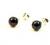 Genuine Baltic Amber Stud Earrings with Sterling Silver, Hand Made from Genuine Baltic Amber