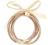 YBMYCM Glitter Jelly Bangles Bracelets Set for Women Glitter Filled Jelly Silicone Bracelets for Girls