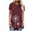 SNKSDGM Women Short Sleeve Tunic Top for Leggings Casual Crewneck T-Shirt Loose Fit Workout Tees Shirts Flowy Blouse Pullover