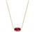 Kendra Scott Elisa Pendant Necklace for Women, Fashion Jewelry, 14k Gold-Plated