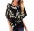 Womens Tops Summer 3/4 Sleeve Chiffon Blouse Loose Casual Elegant Ladies Office Work Shirts Loose Flowy Tshirts Top