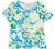 Coral Bay Plus Tropical Keyhole Short Sleeve Top