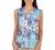 Reel Legends Womens Tropical Mariner Collared Sleeveless Top