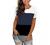 Summer T-Shirt for Women Striped Leopard Print Short Sleeve Tops Casual Color Block T Shirt Crewneck Tunic Tee Blouse