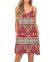 BEUFRI Women's Summer Spaghetti Strap Casual Swing Tank Beach Cover Up Dress with Pockets